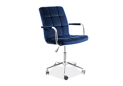 Кресло компьютерное Q-022 Velvet Bluvel Да, стиль Современный, гарантия 18 месяцев